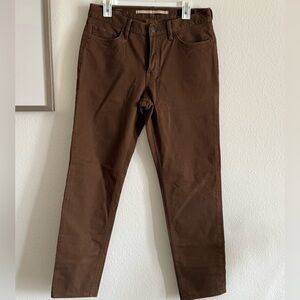 Banana Republic Tapered Brown Pants 31x30